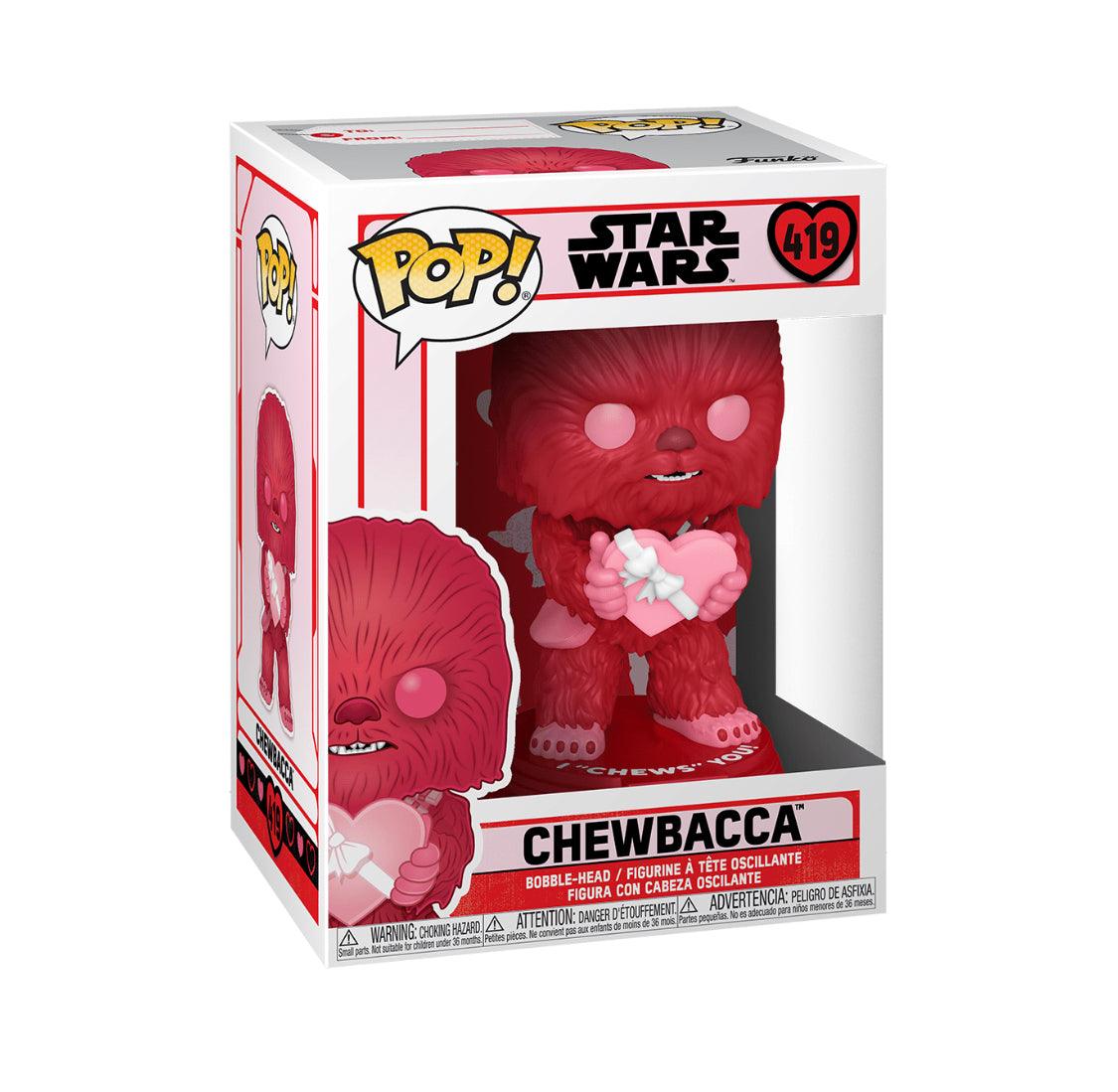 Pop! Star Wars - Valentine's Day - Chewbacca - #419 Funko 889698528719