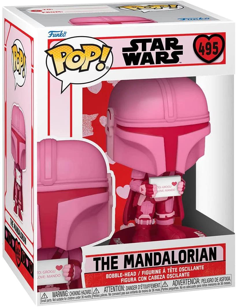 Pop! Star Wars - Valentine's Day - The Mandalorian - #495 Funko 889698601269