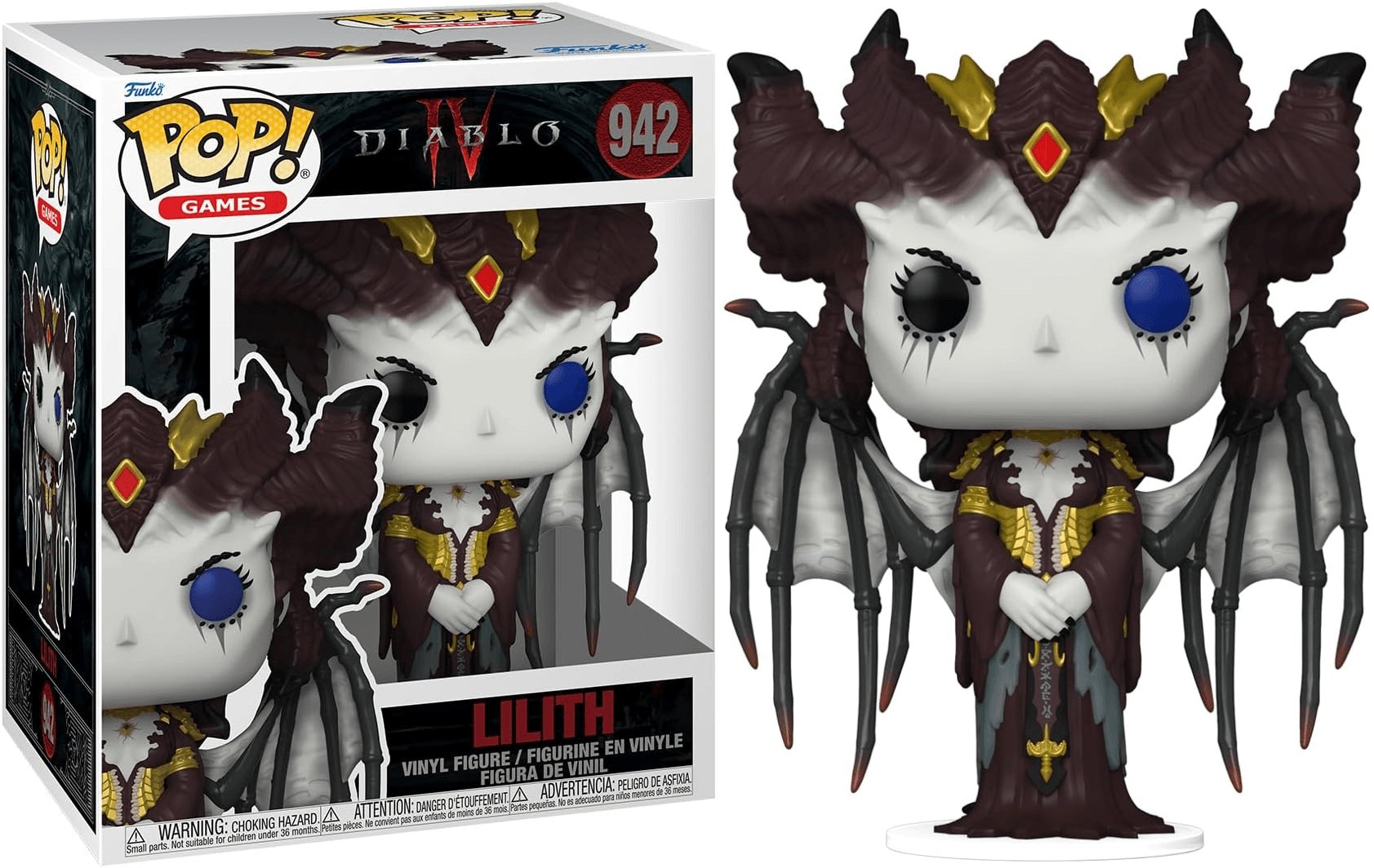 Pop! Super - Games - Diablo IV (4) - Lilith - #942 Funko 889698724982