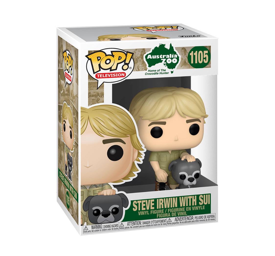 Pop! Television - Australia Zoo - Steve Irwin with Sui - #1105 Funko 889698546966