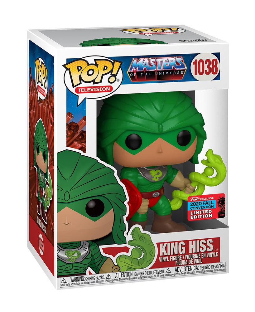 Pop! Television - Master Of The Universe (MOTU) - King Hiss - #1038 - 2020 New York Fall Convention EXCLUSIVE Funko 889698506953