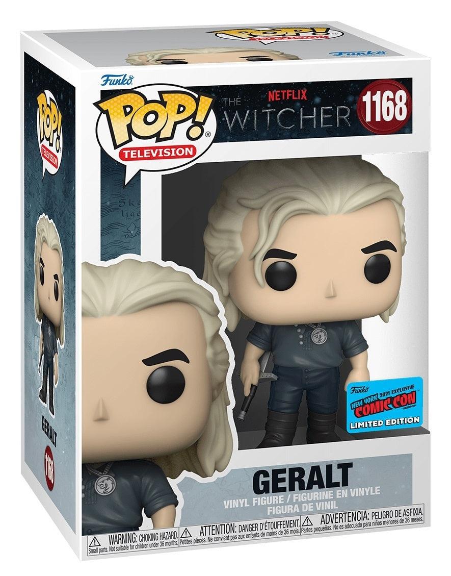 Pop! Television - Netflix - The Witcher - Geralt - #1168 - LIMITED Edition EXCLUSIVE 2021 New York ComicCon Funko 889698586245