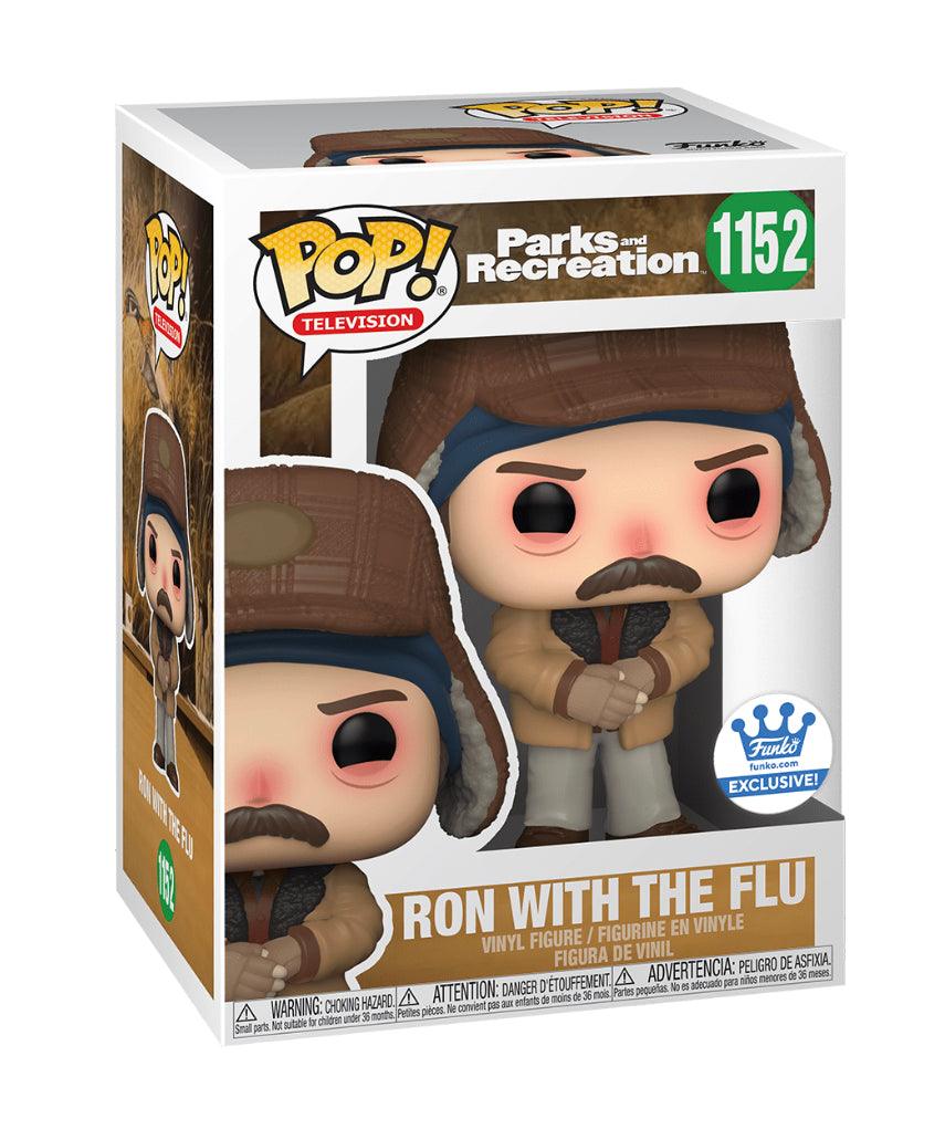 Pop! Television - Parks And Recreation - Ron With The Flu - #1152 - Funko Store EXCLUISIVE Funko 889698565530