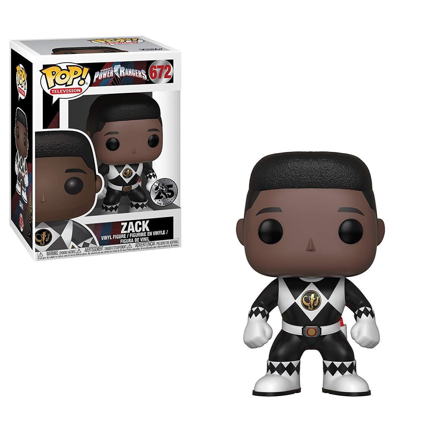 Pop! Television - Saban’s Power Rangers - Zack - #672 Funko 889698328081