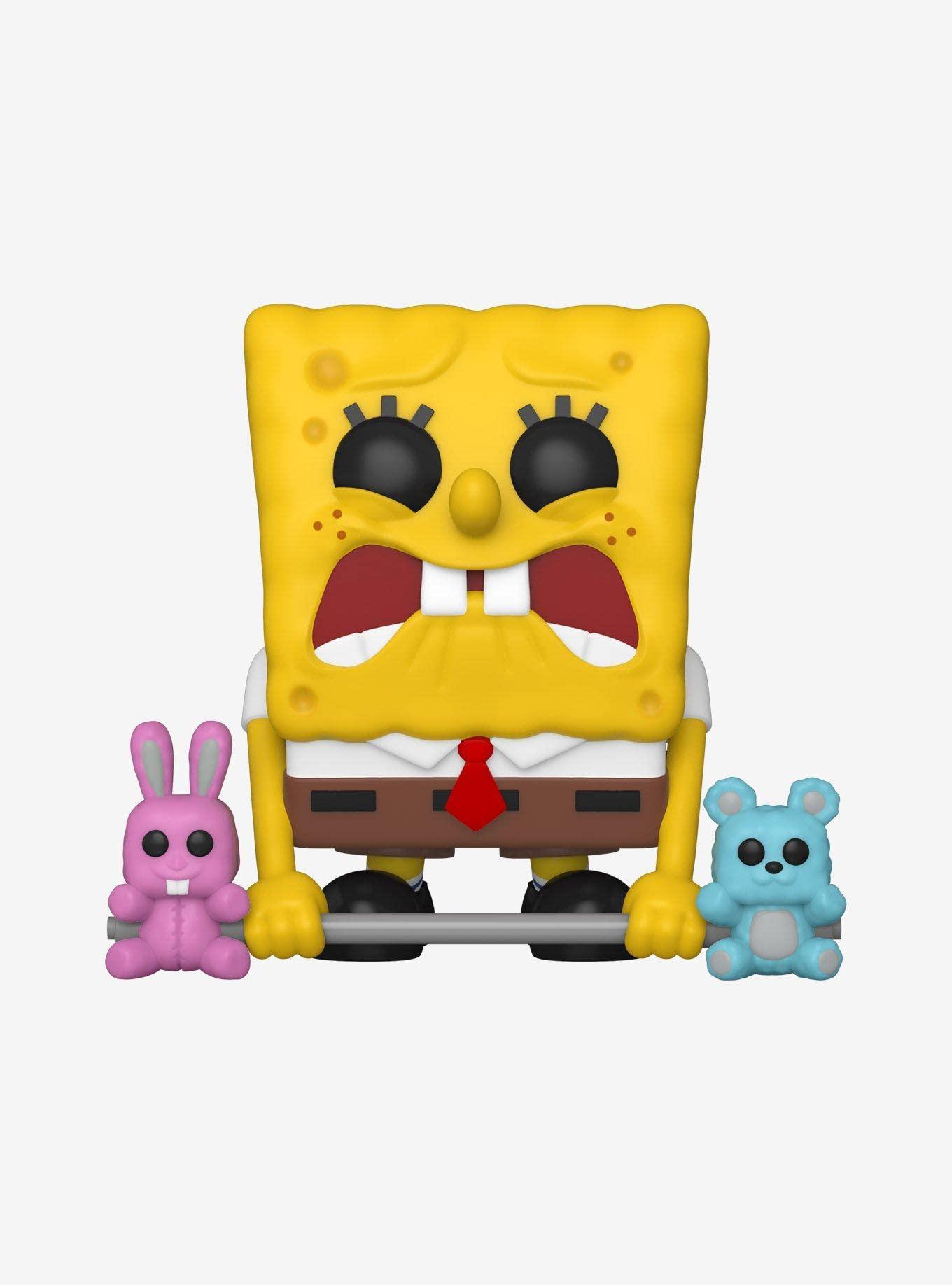 Pop! Television - Spongebob Squarepants - Spongebob Weightlifter - #917 - Hot Topic EXCLUSIVE - Hobby Champion Inc