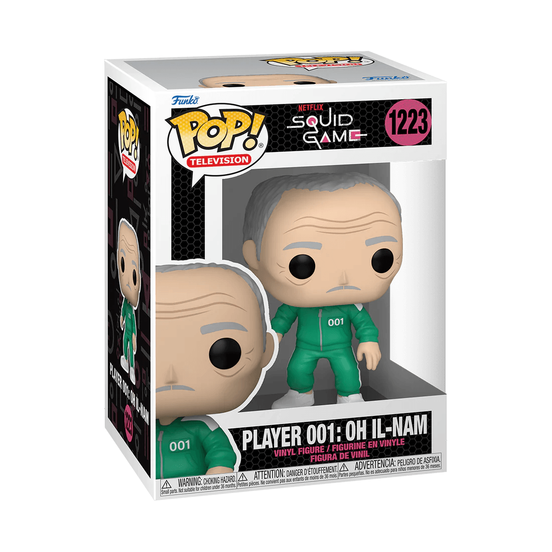 Pop! Television - Squid Game - Player 001: Oh Il - Nam - #1223 Funko 889698647960