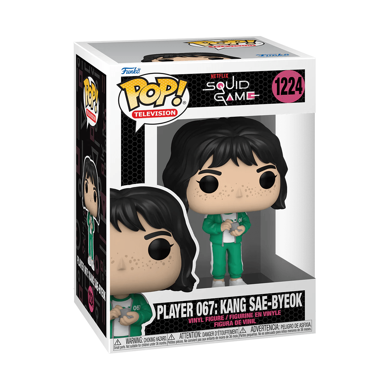 Pop! Television - Squid Game - Player 067: Kang Sae - Byeok - #1224 Funko 889698647977