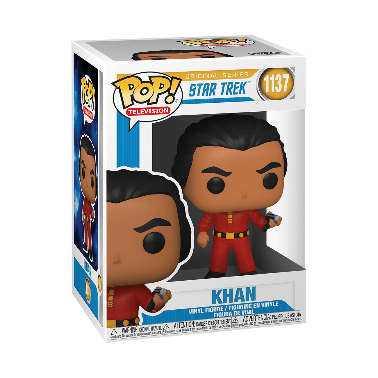 Pop! Television - Star Trek - Khan - #1137 Funko 889698558051