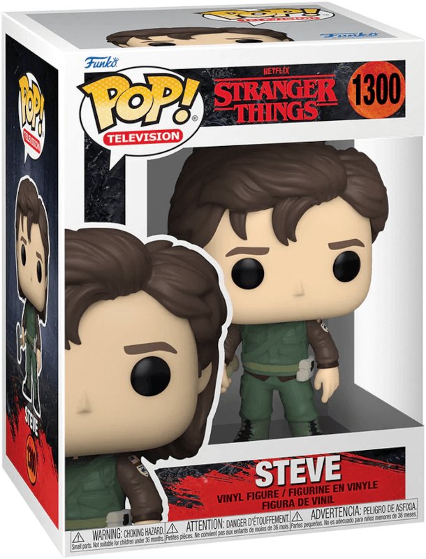 Pop! Television - Stranger Things - Steve - #1300 Funko 889698656368