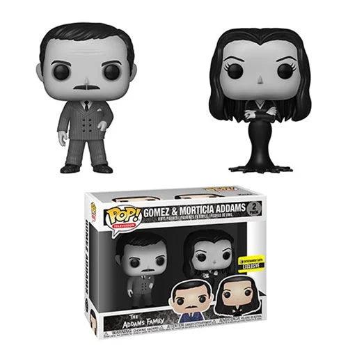 Pop! Television - The Addams Family - Gomez & Morticia Addams - Entertainment Earth EXCLUSIVE (2 - Pack) Funko 889698413237