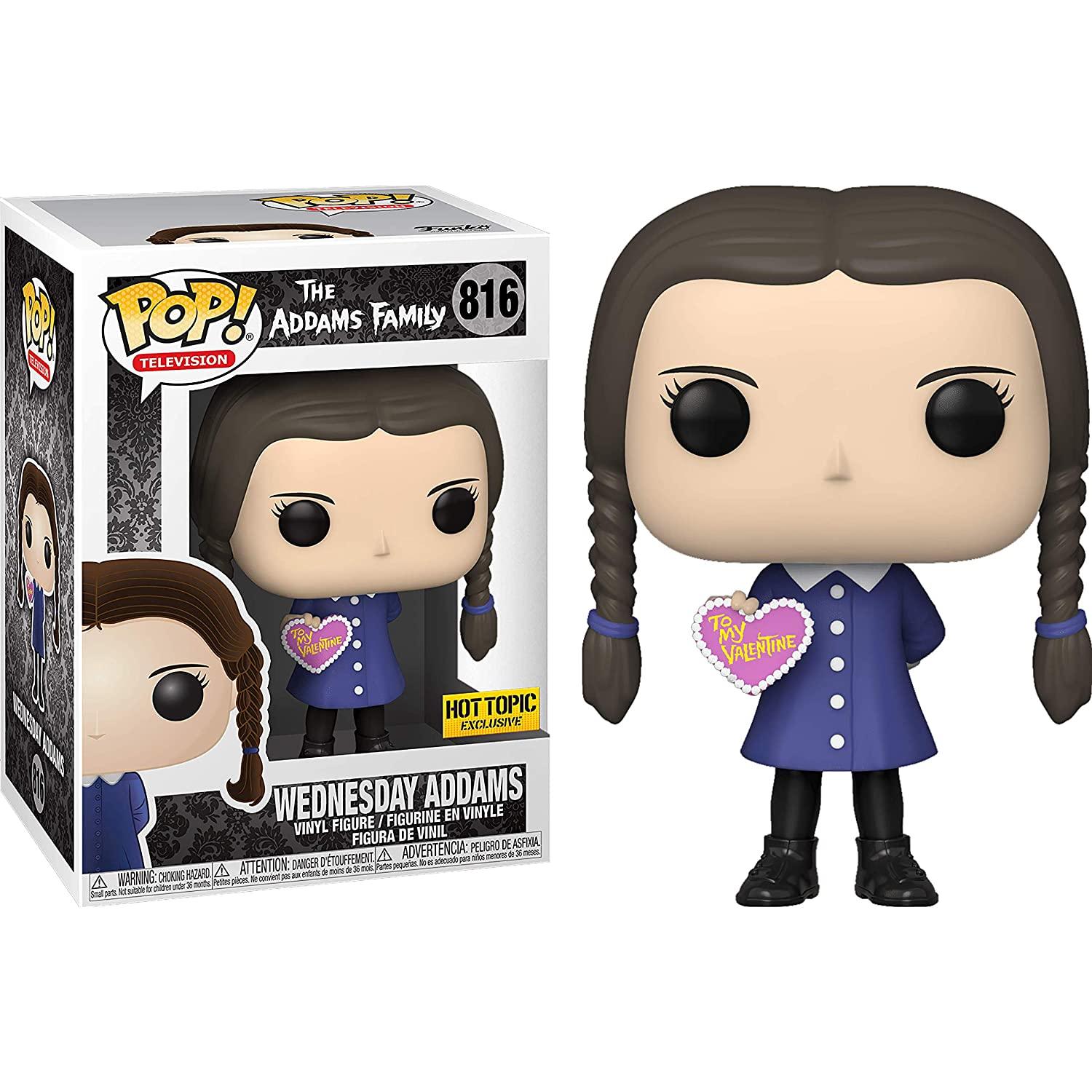 Pop! Television - The Addams Family - Wednesday Addams - #816 - Hot Topic EXCLUSIVE Funko 889698410458