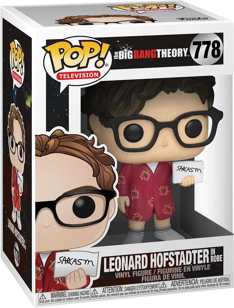 Pop! Television - The Big Bang Theory - Leonard Hofstadter In Robe - #778 Funko 889698385862