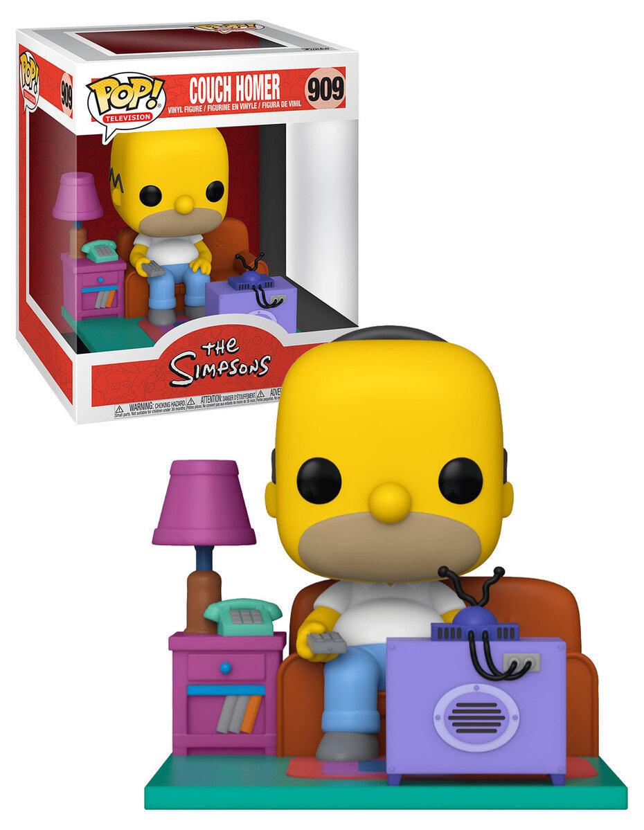 Pop! Television - The Simpsons - Couch Homer - #909 - Super Size Funko 889698529457