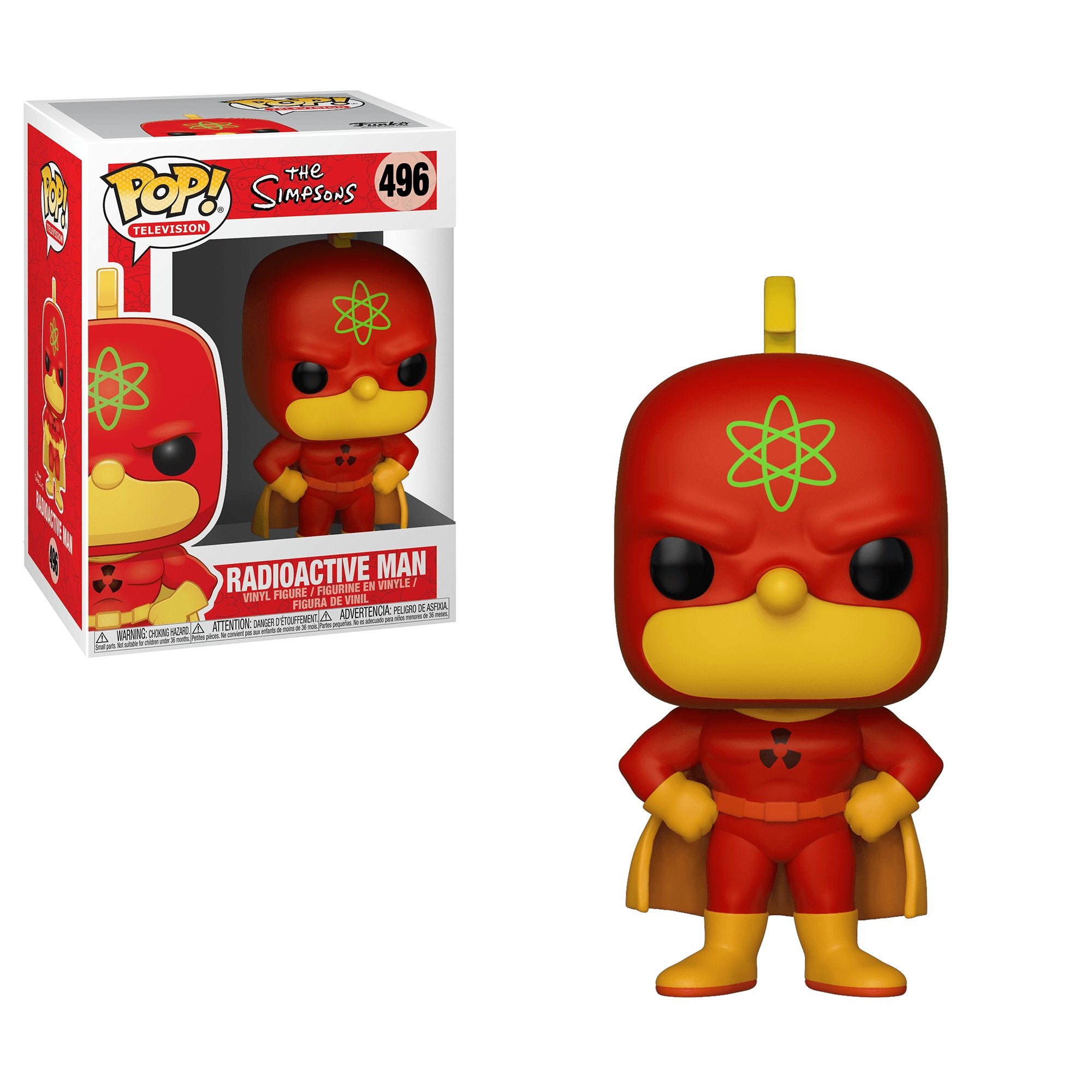 Pop! Television - The Simpsons - Radioactive Man - #496 Funko 889698376907