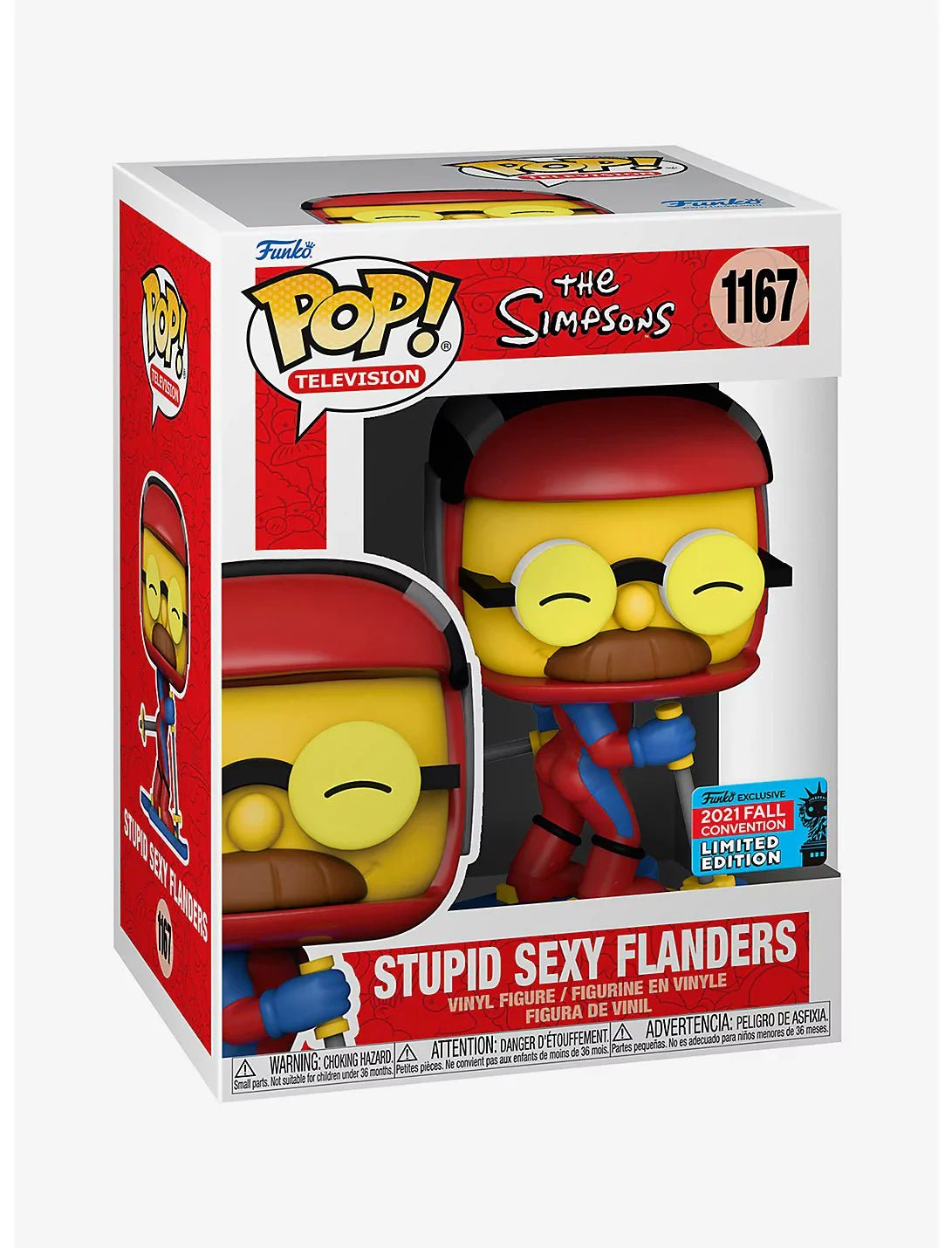 Pop! Television - The Simpsons - Stupid Sexy Flanders - #1167 - 2021 Fall Convention EXCLUSIVE Funko 889698582315