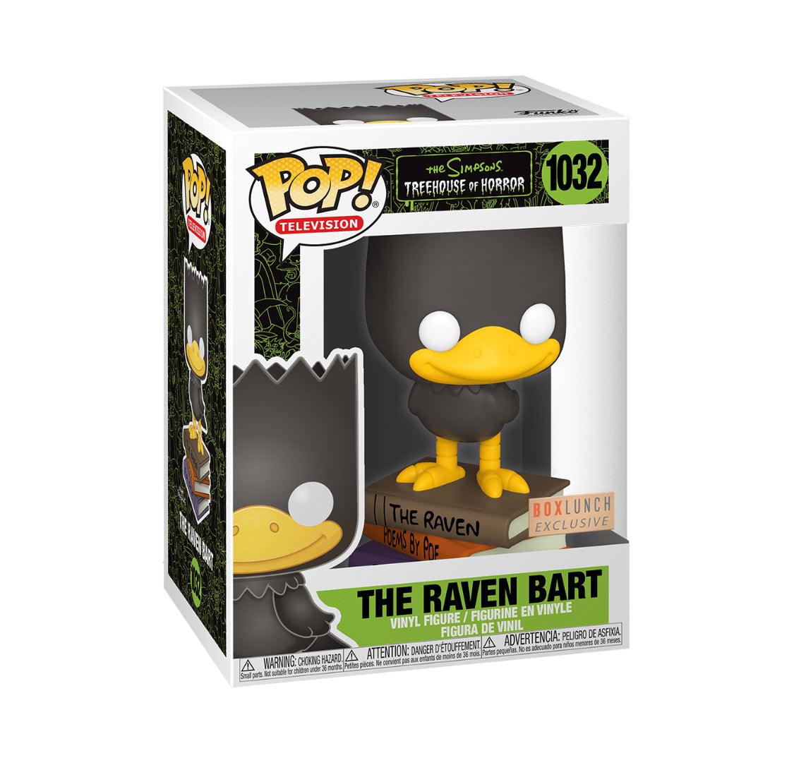 Pop! Television - The Simpsons - The Raven Bart - #1032 - Box Lunch EXCLUSIVE Funko 889698397209