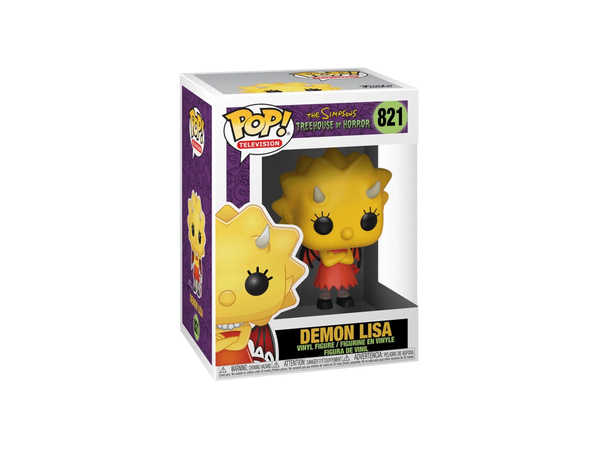 Pop! Television - The Simpsons - Treehouse of Horror - #0821 Demon Lisa Funko 889698397216