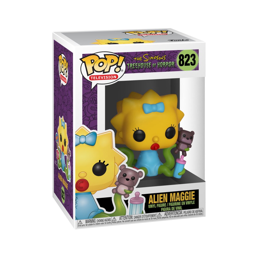 Pop! Television - The Simpsons Treehouse of Horror - Alien Maggie - #823 Funko 0889698397278