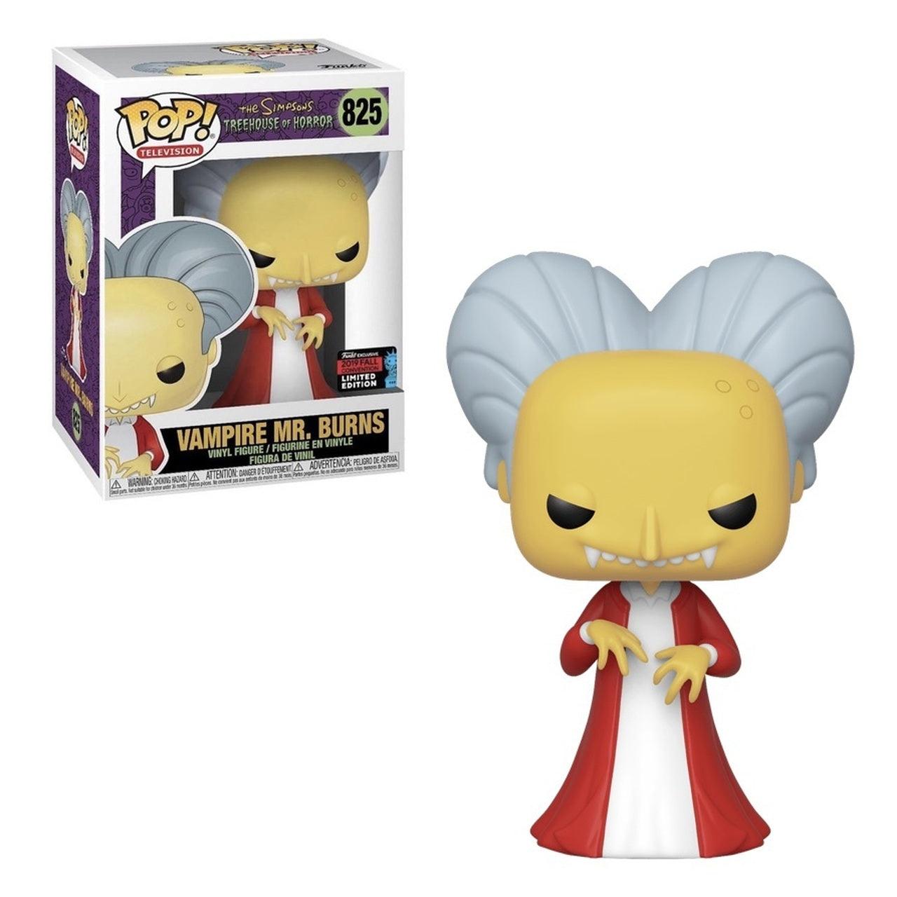 Pop! Television - The Simpsons - Vampire Mr. Burns - #0825 - 2019 New York Fall Convention EXCLUSIVE Funko 889698397292