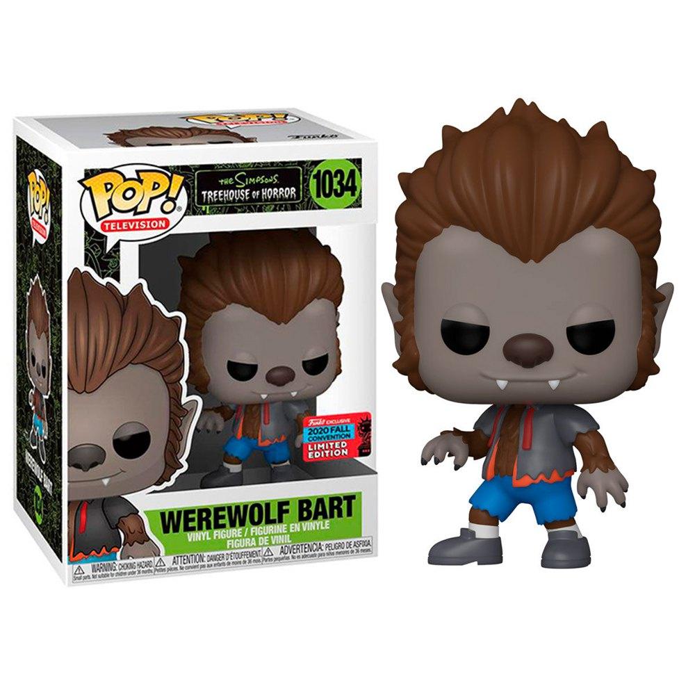 Pop! Television - The Simpsons - Werewolf Bart - #1034 - 2020 New York Fall Convention LIMITED Edition EXCLUSIVE Funko 889698501446