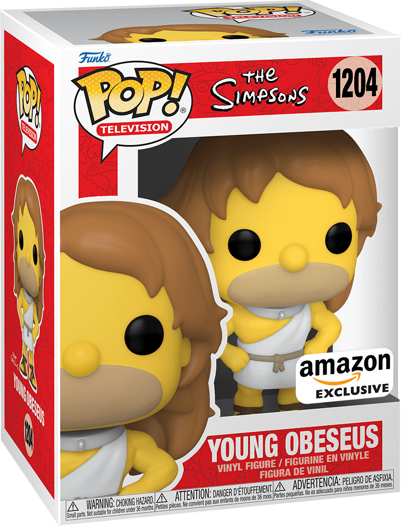 Pop! Television - The Simpsons - #1204 Young Obeseus - Amazon EXCLUSIVE - Hobby Champion Inc