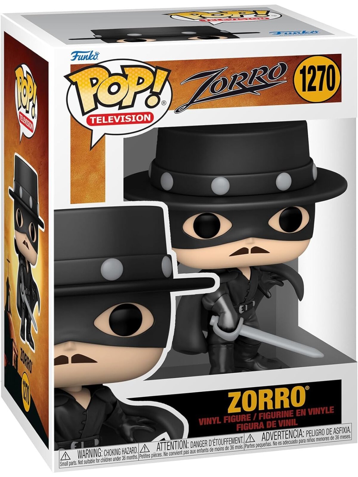 Pop! Television - Zorro - #1270 Funko 889698593182