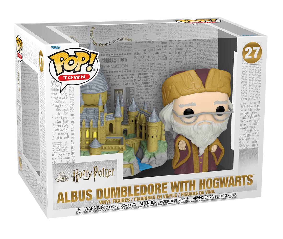 Pop! Town - Harry Potter - Albus Dumbledore With Hogwarts - #27 - Hobby Champion Inc