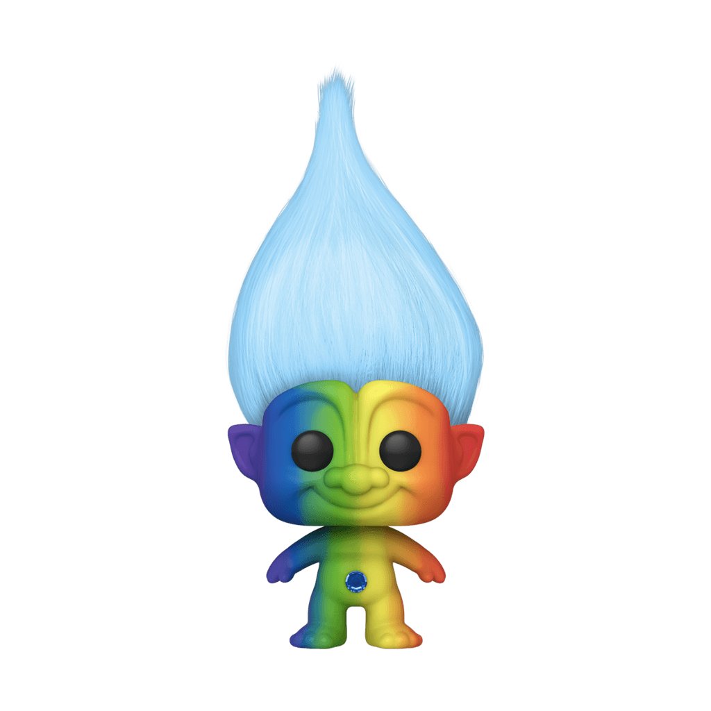 Pop! Trolls - Good Luck Trolls - Blue Troll - #06 - 2020 Anaheim WonderCon LIMITED Edition EXCLUSIVE Funko 889698463119