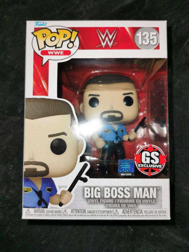 Pop! WWE - Big Boss Man - #135 - GameStop EXCLUSIVE Funko 889698737043