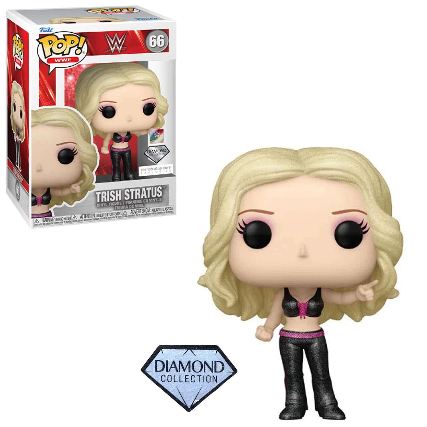 Pop! WWE - Trish Stratus - #66 - DIAMOND Collection & Funko Store EXCLUSIVE - Hobby Champion Inc