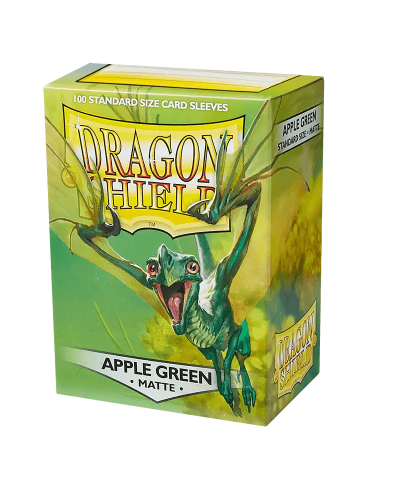 Sleeves (100ct) - Matte Apple Green - Standard Size - Dragon Shield Arcane Tinmen 5706569110185