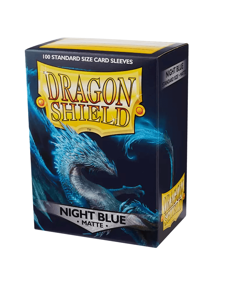 Sleeves (100ct) - Matte Night Blue - Standard Size - Dragon Shield Arcane Tinmen 5706569110420