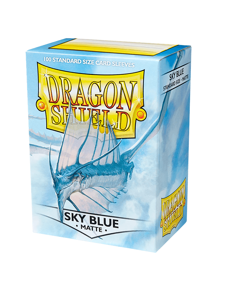 Sleeves (100ct) - Matte Sky Blue - Standard Size - Dragon Shield Arcane Tinmen 5706569110192