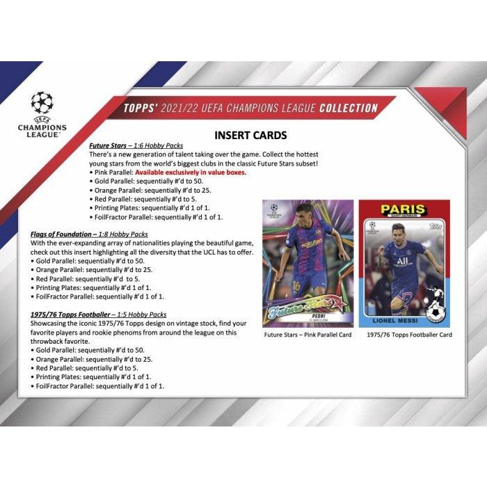 Soccer - 2021/22 - UEFA Champions League - Topps - Blaster Box (7 Packs) Topps 887521106363