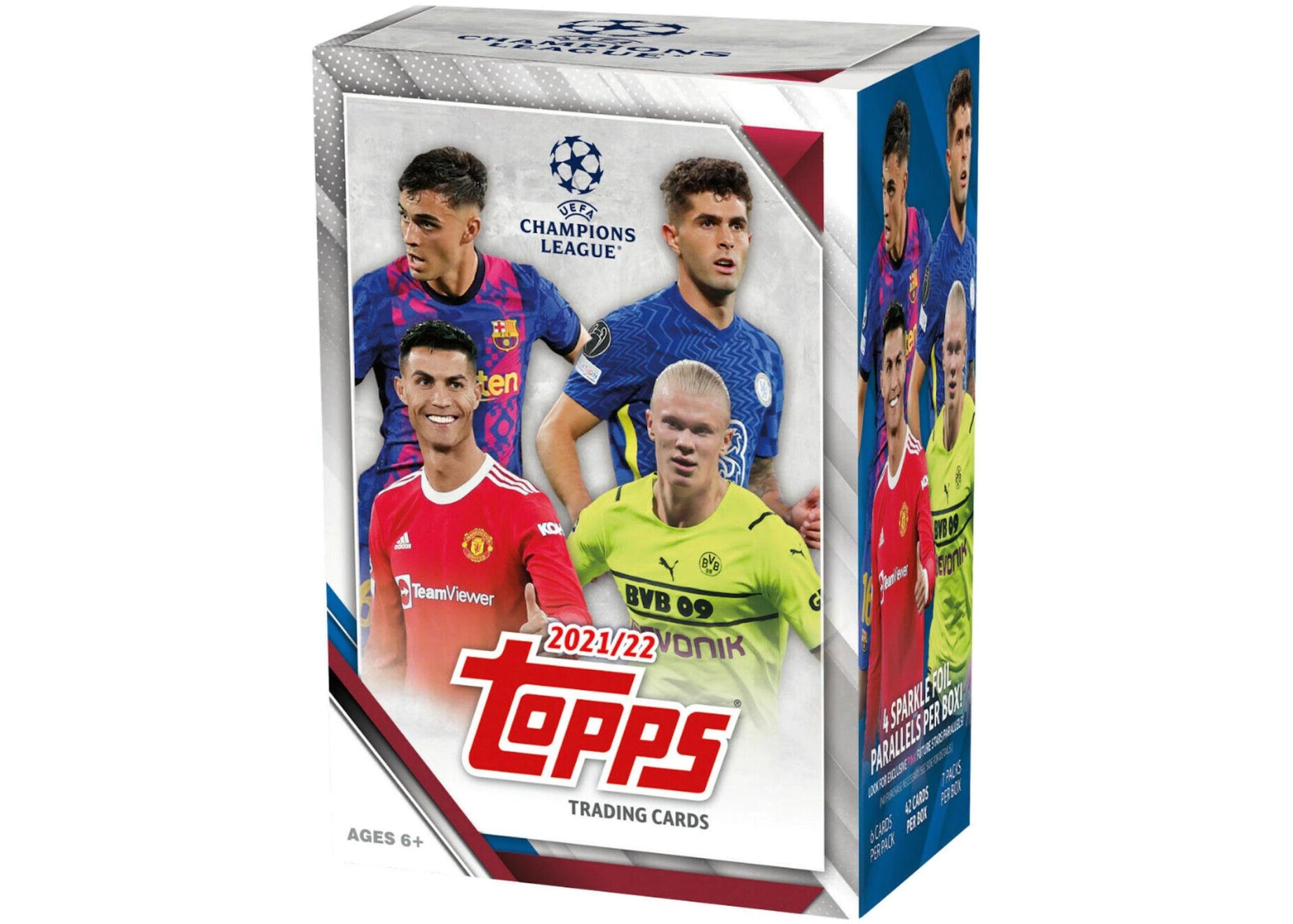 Soccer - 2021/22 - UEFA Champions League - Topps - Blaster Box (7 Packs) Topps 887521106363