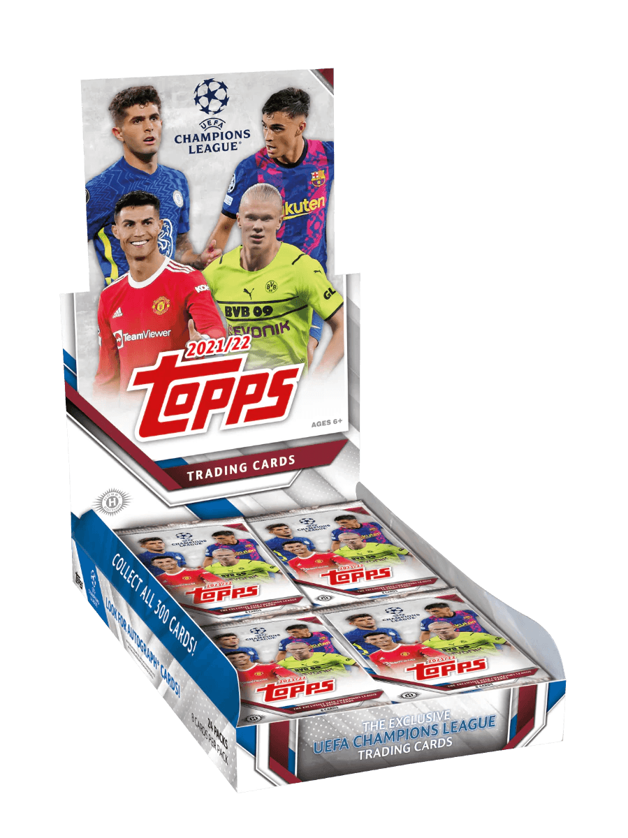 Soccer - 2021/22 - UEFA Champions League - Topps - Hobby Box (24 Packs) Topps 887521106318