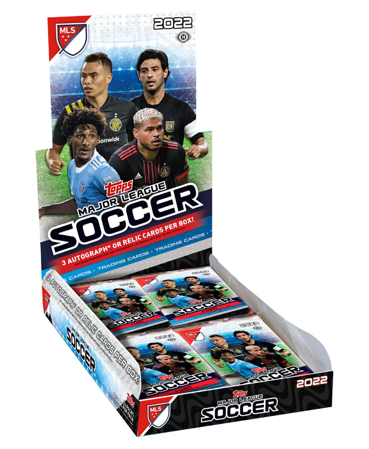 Soccer - 2022 - MLS (Major League Soccer) - Topps - Hobby Box (24 Packs) Topps 887521108572