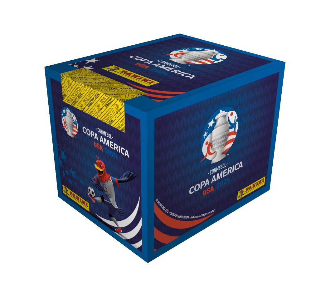 Soccer - 2024 - COPA America USA - Panini - Box of 50 Stickers Panini 746134170973