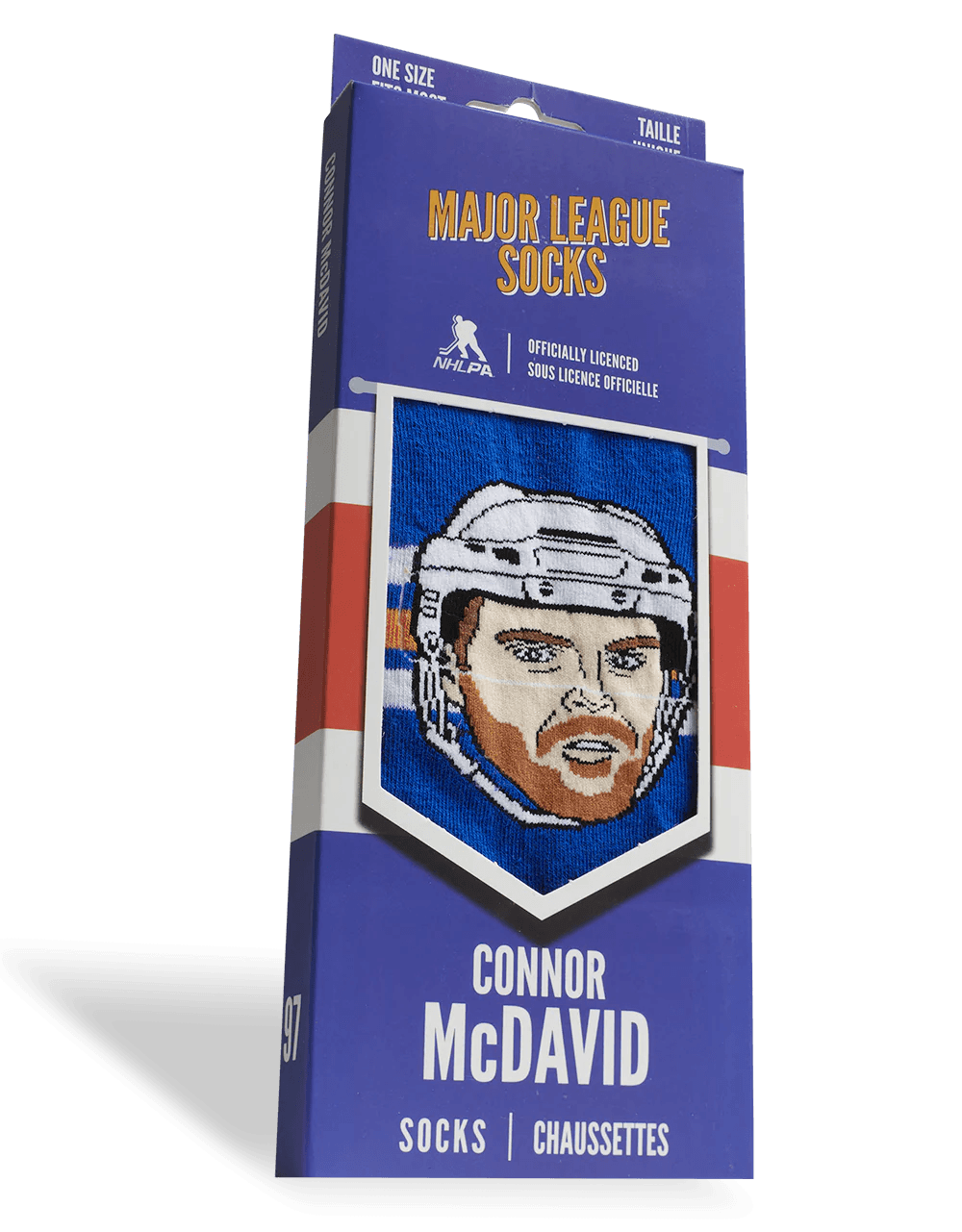 Sox - NHL - Connor Mcdavid - One Size MAJOR LEAGUE SOCKS 037182231212