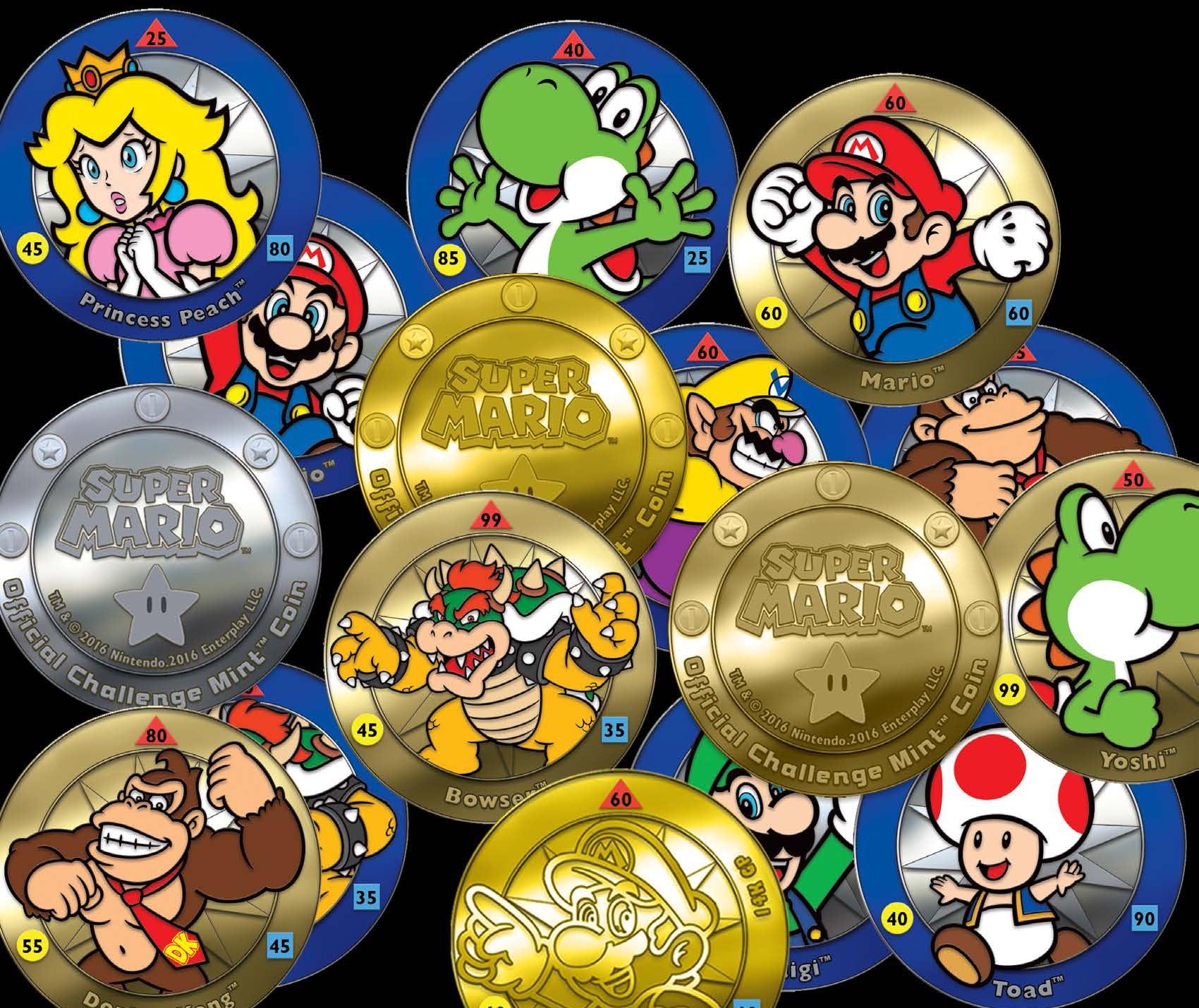 Super Mario - Challenge Coin Pack Enterplay 879492004922