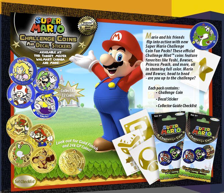 Super Mario - Challenge Coin Pack Enterplay 879492004922