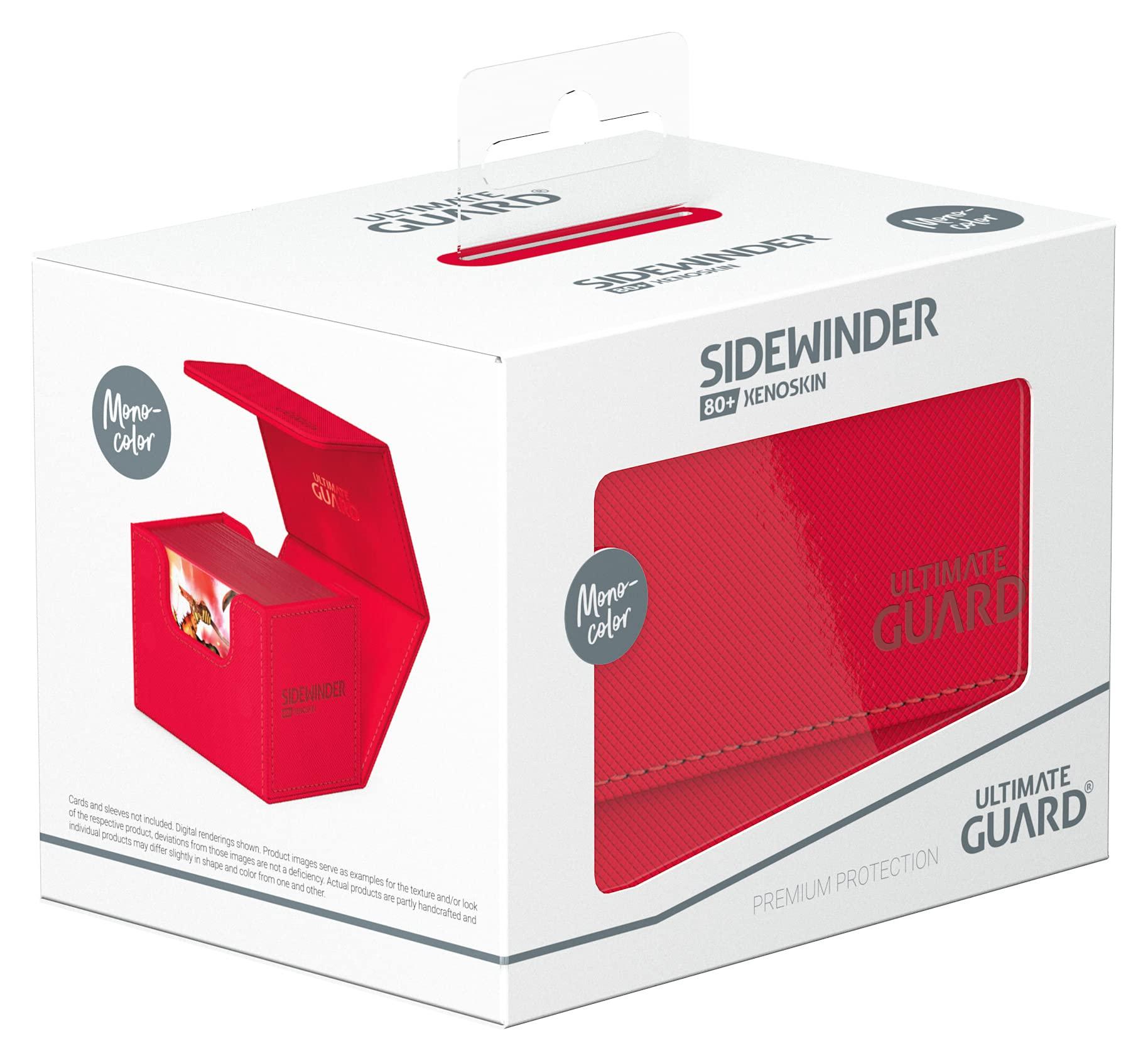 Ultimate Guard - Sidewinder 80+ Xenoskin - Monocolor Red Ultimate Guard 4056133021265