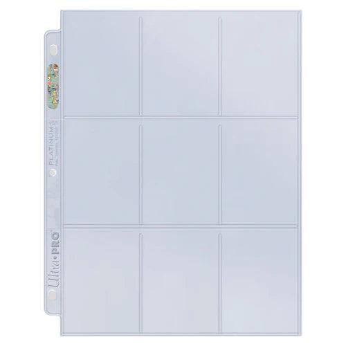 Ultra PRO - 9 Pocket Page for Standard Size Cards - Platinum Series (1 Page) Ultra PRO 074427813208