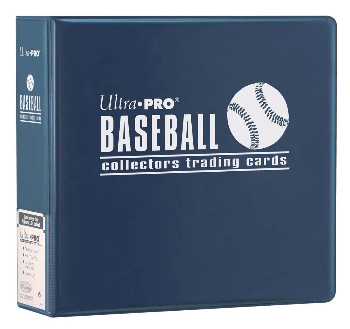 Ultra PRO - Binder - 3" Baseball Trading Card Album (Blue Color) Ultra PRO 074427813949