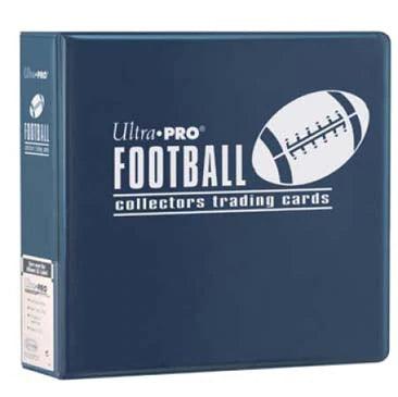 Ultra PRO - Binder - 3" Football Trading Card Album (Blue Color) Ultra PRO 074427813956