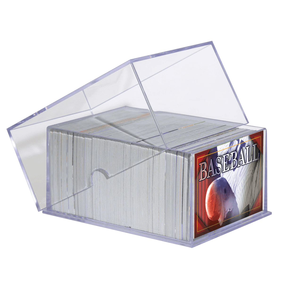 Ultra PRO - Clear Card Storage Box (Holds 250 Cards) Ultra PRO 074427811488