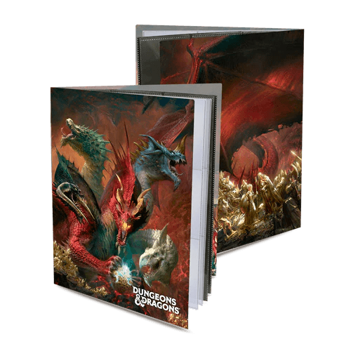 Ultra PRO - Dungeons & Dragons - Character Folio - Cover Series Tyranny of Dragons - Hobby Champion Inc