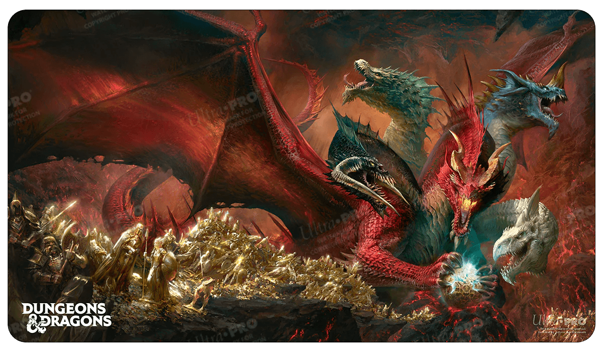 Ultra PRO - Dungeons & Dragons - Mousepad/Mat/Playmat - Cover Series Tyranny - Hobby Champion Inc