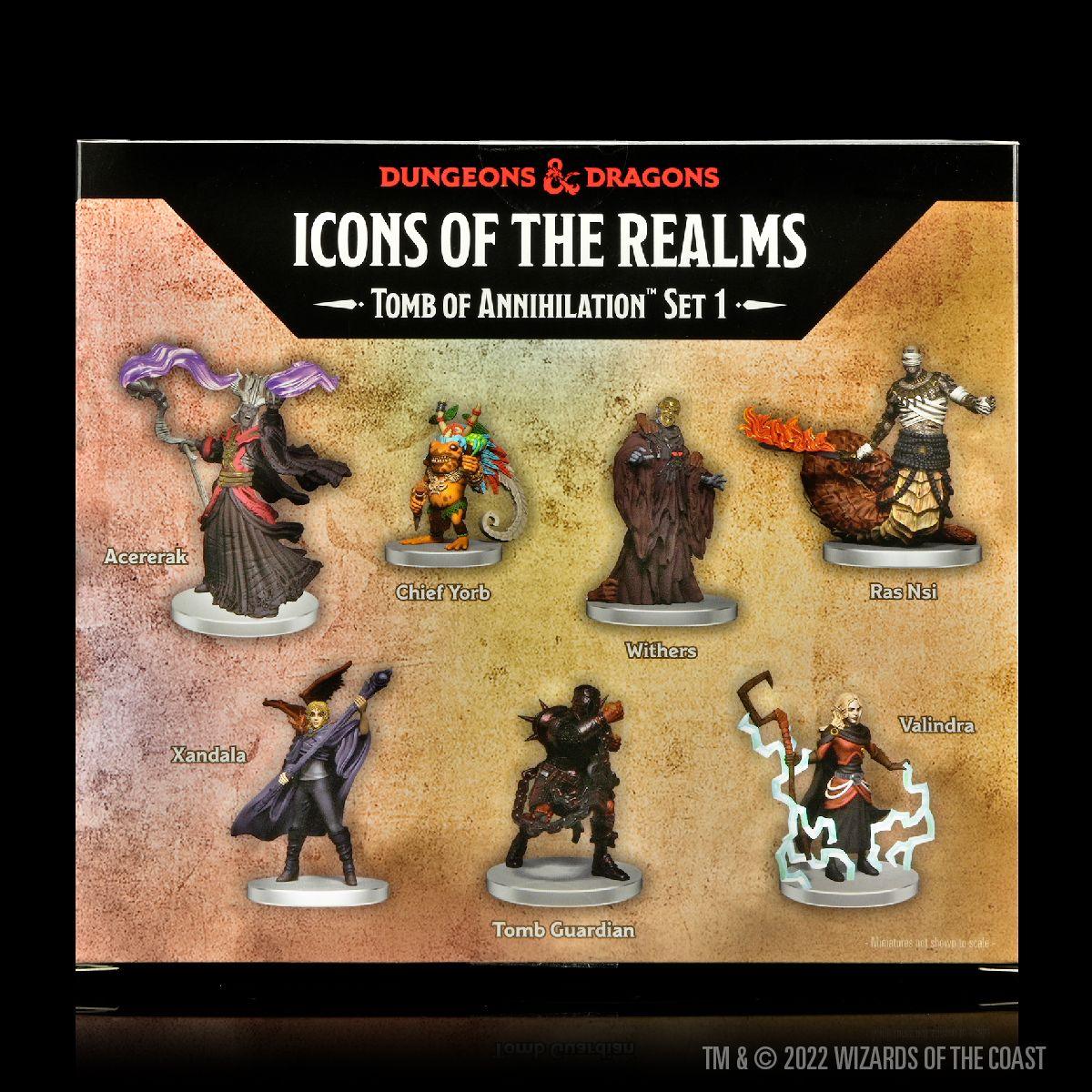 Ultra PRO - Dungeons & Dragons - Icons of the Realms - Tomb of Annihilation Set #1 Wizards of the Coast 634482961506