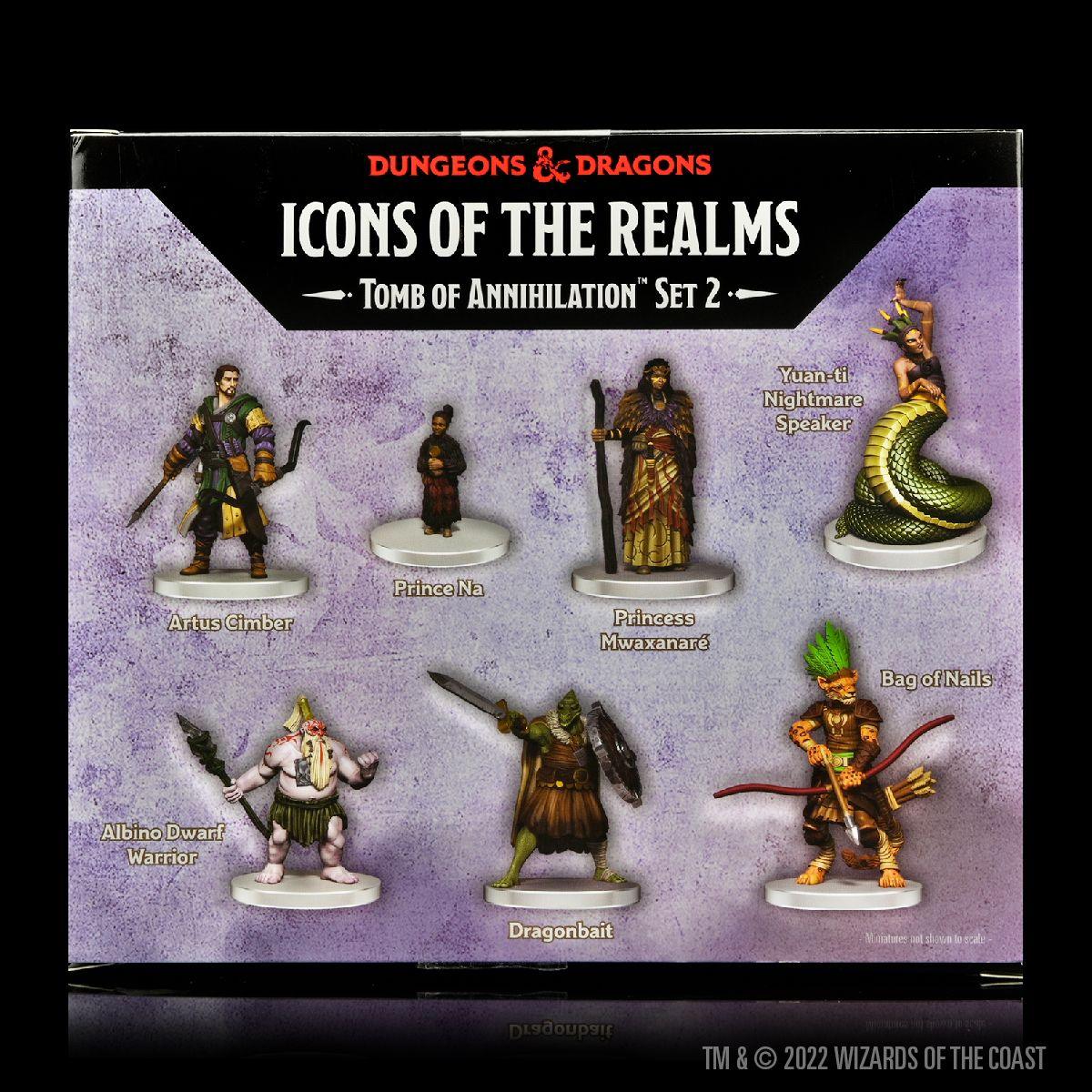 Ultra PRO - Dungeons & Dragons - Icons of the Realms - Tomb of Annihilation Set #2 Wizards of the Coast 634482961513